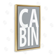Jamie MacDowell | Cabin Word on Grey