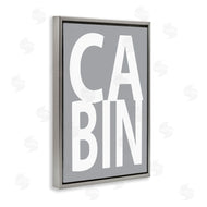 Jamie MacDowell | Cabin Word on Grey