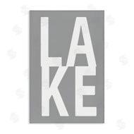 Jamie MacDowell | Lake Word on Grey