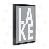 Jamie MacDowell | Lake Word on Grey