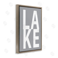 Jamie MacDowell | Lake Word on Grey