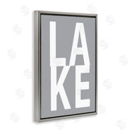 Jamie MacDowell | Lake Word on Grey