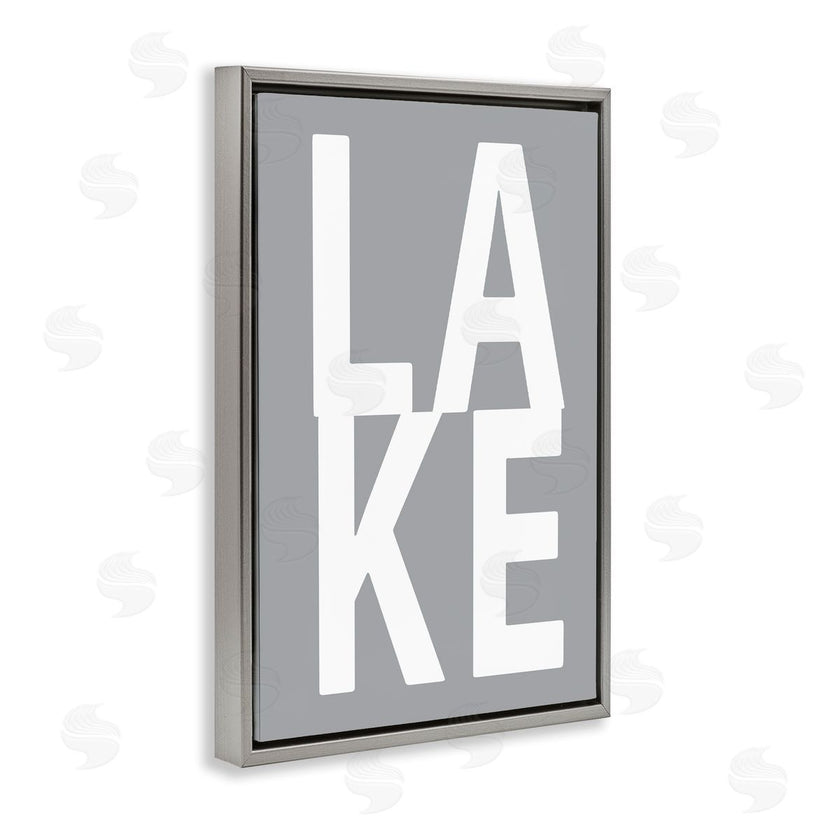 Jamie MacDowell | Lake Word on Grey