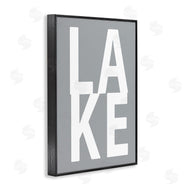 Jamie MacDowell | Lake Word on Grey