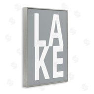 Jamie MacDowell | Lake Word on Grey