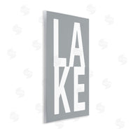 Jamie MacDowell | Lake Word on Grey