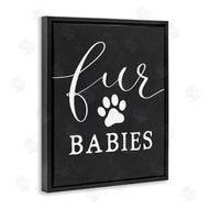 Lettered and Lined | Fur Babies Pet Phrase
