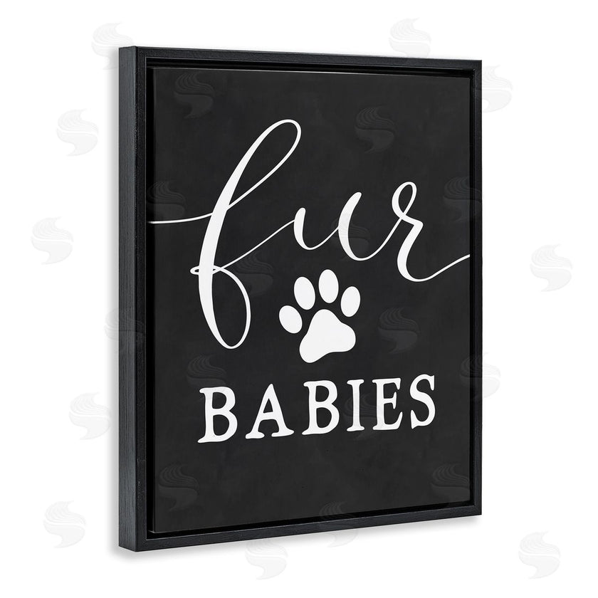 Lettered and Lined | Fur Babies Pet Phrase