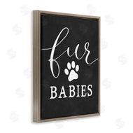 Lettered and Lined | Fur Babies Pet Phrase