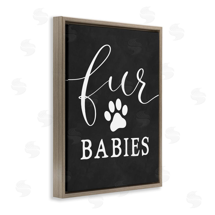 Lettered and Lined | Fur Babies Pet Phrase