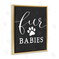 Lettered and Lined | Fur Babies Pet Phrase
