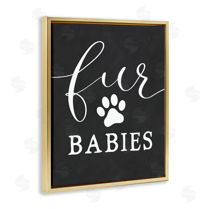 Lettered and Lined | Fur Babies Pet Phrase