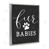 Lettered and Lined | Fur Babies Pet Phrase