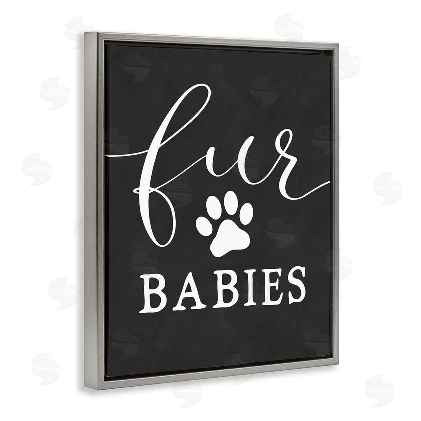 Lettered and Lined | Fur Babies Pet Phrase