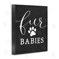 Lettered and Lined | Fur Babies Pet Phrase