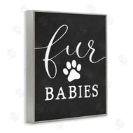 Lettered and Lined | Fur Babies Pet Phrase