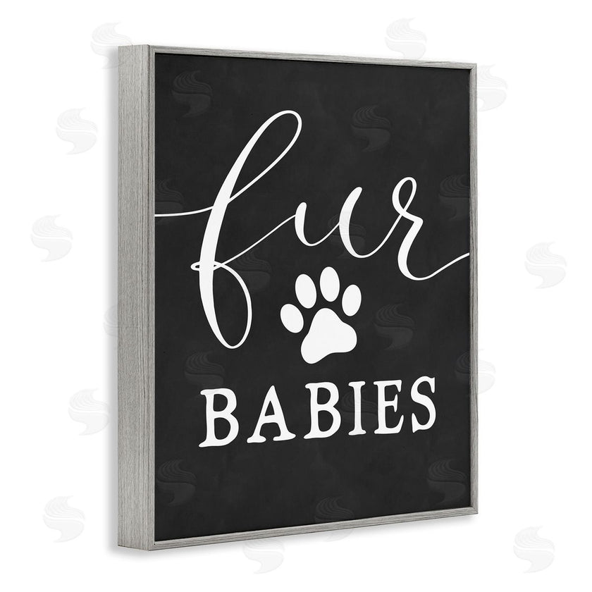 Lettered and Lined | Fur Babies Pet Phrase