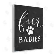 Lettered and Lined | Fur Babies Pet Phrase