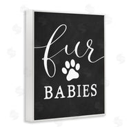Lettered and Lined | Fur Babies Pet Phrase