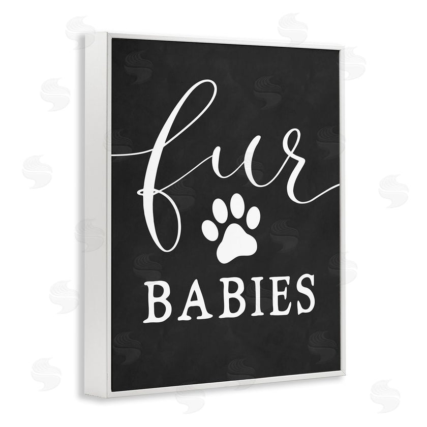 Lettered and Lined | Fur Babies Pet Phrase
