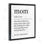 Lettered and Lined | Mom Definition Sentiment