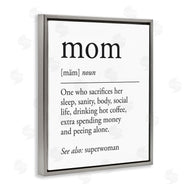 Lettered and Lined | Mom Definition Sentiment
