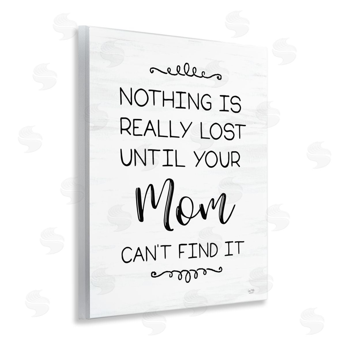 Funny Nothing Is Lost Wood Plaque Wall Art, Home Decor by Lux + Me Designs