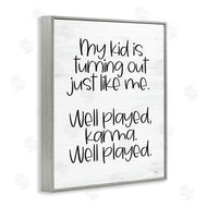 Lux + Me Designs | Kid Karma Phrase