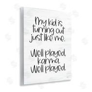 Lux + Me Designs | Kid Karma Phrase