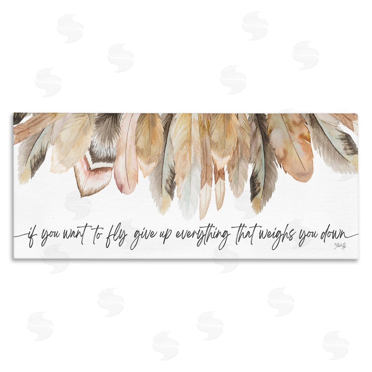 If You Want To Fly Canvas Wall Art, Home Decor by Marla Rae