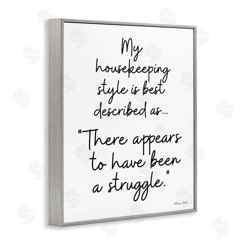 Susan Ball | Funny Housekeeping Struggle