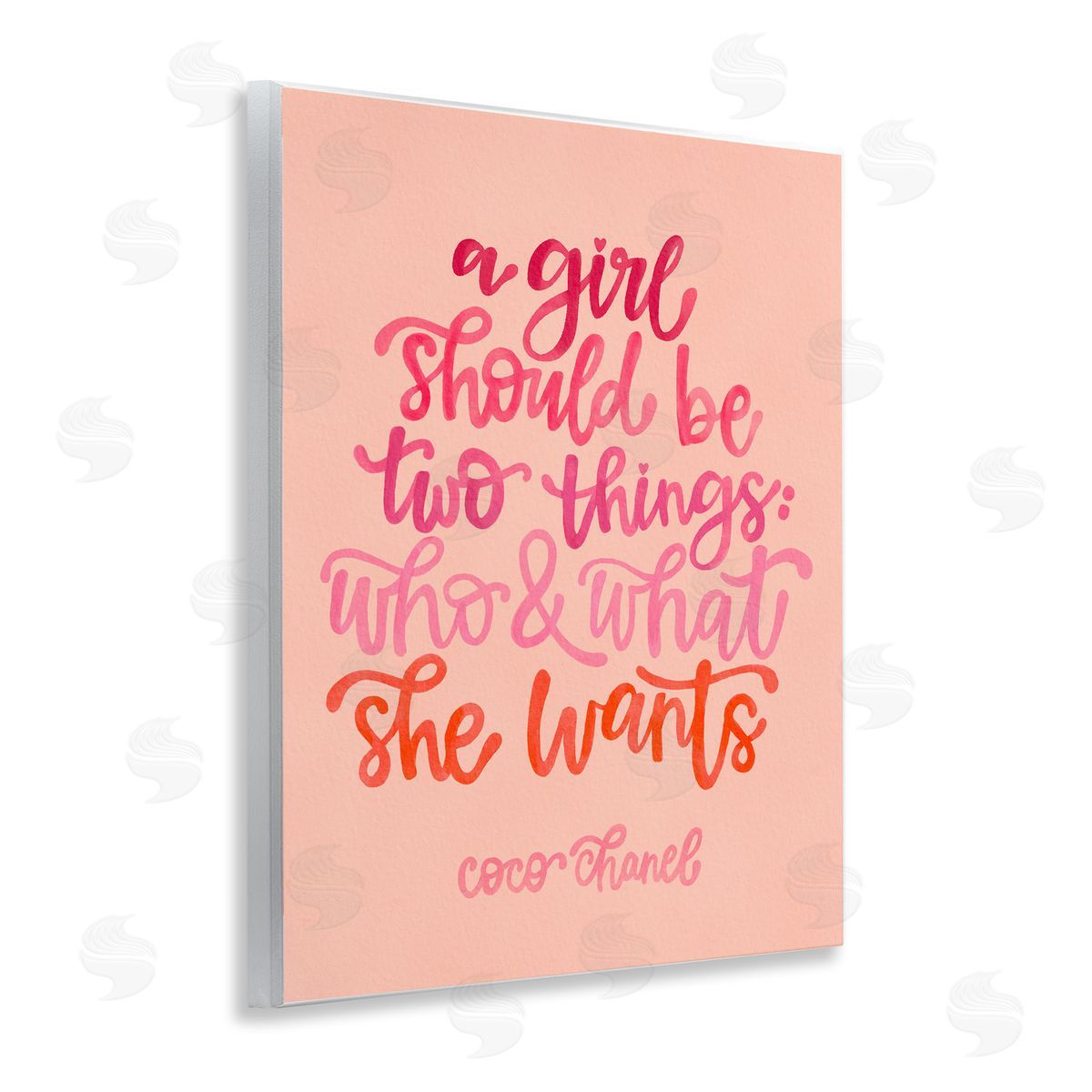 Where and What She Wants Wood Plaque Wall Art, Home Decor by The Paper Curator
