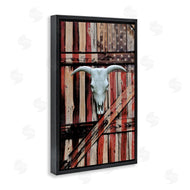 Gail Peck | Patriotic Cow Skull