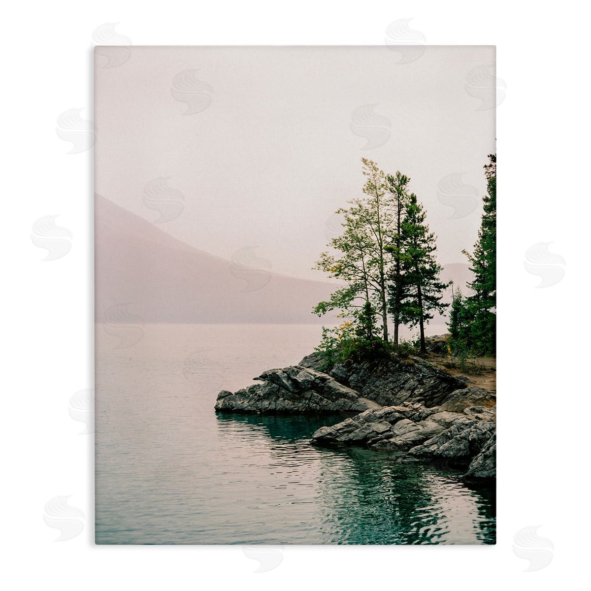 Rocky Inlet Cove Canvas Wall Art, Home Decor by Justine Milton