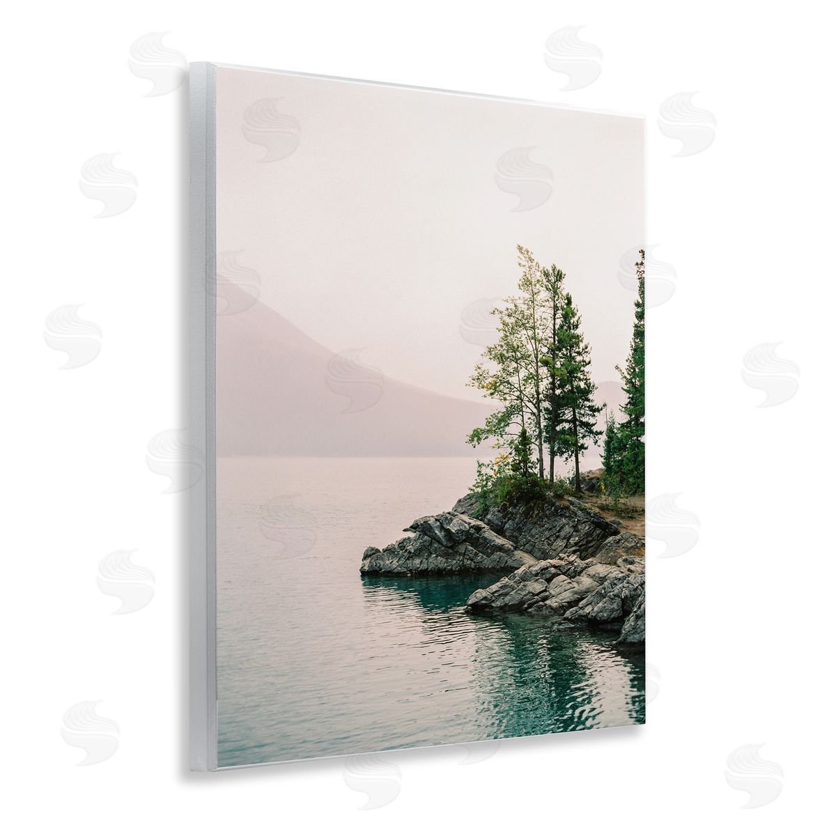 Rocky Inlet Cove Wood Plaque Wall Art, Home Decor by Justine Milton