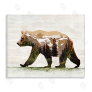 Amber Sterling | Woodland Pattern Bear