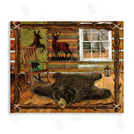 Ed Wargo | Rustic Cabin with Border