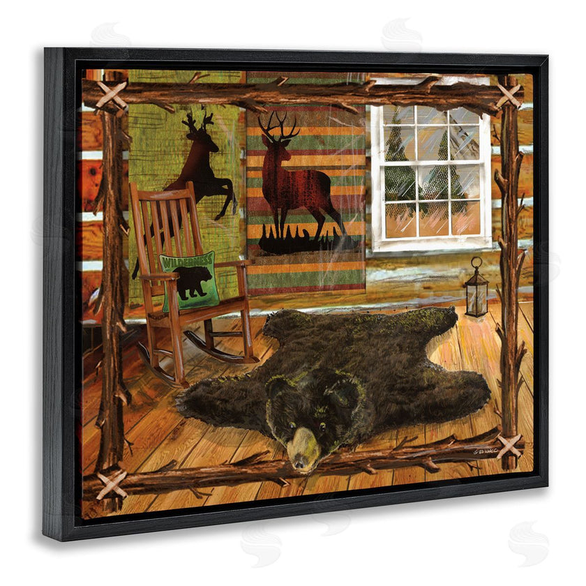 Ed Wargo | Rustic Cabin with Border
