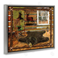 Ed Wargo | Rustic Cabin with Border