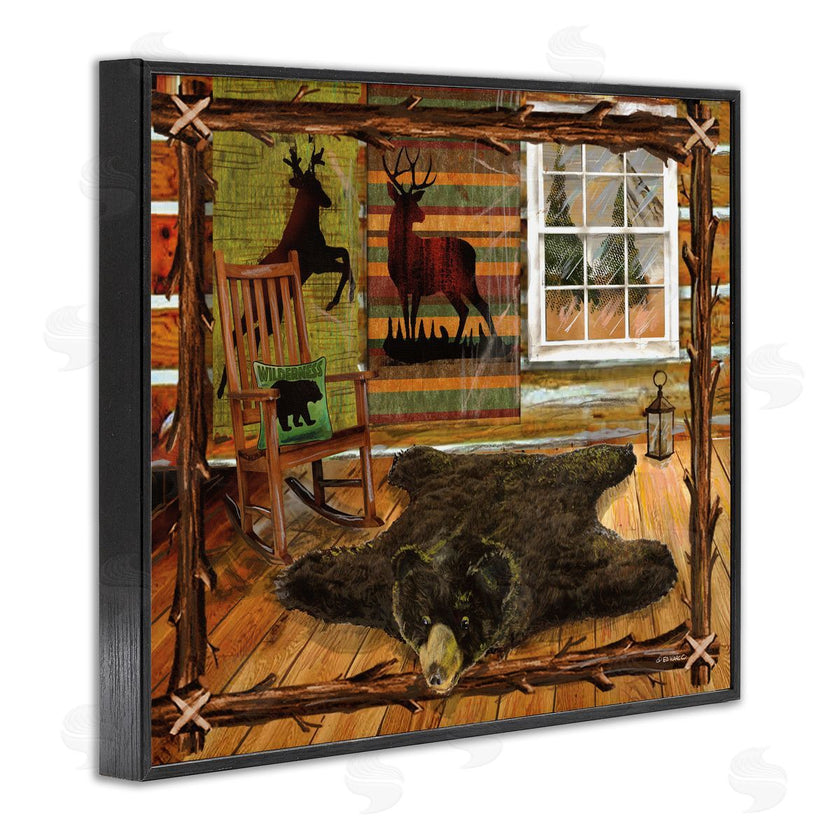 Ed Wargo | Rustic Cabin with Border
