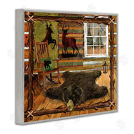 Ed Wargo | Rustic Cabin with Border