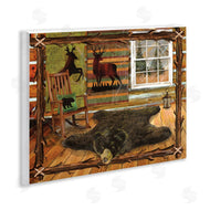 Ed Wargo | Rustic Cabin with Border