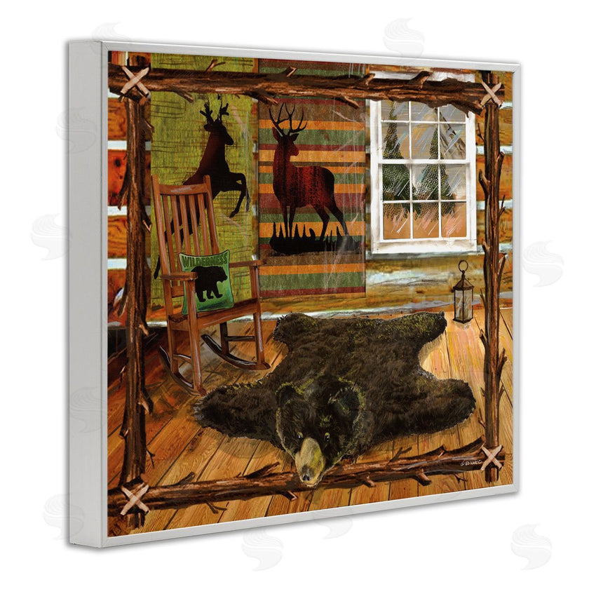 Ed Wargo | Rustic Cabin with Border