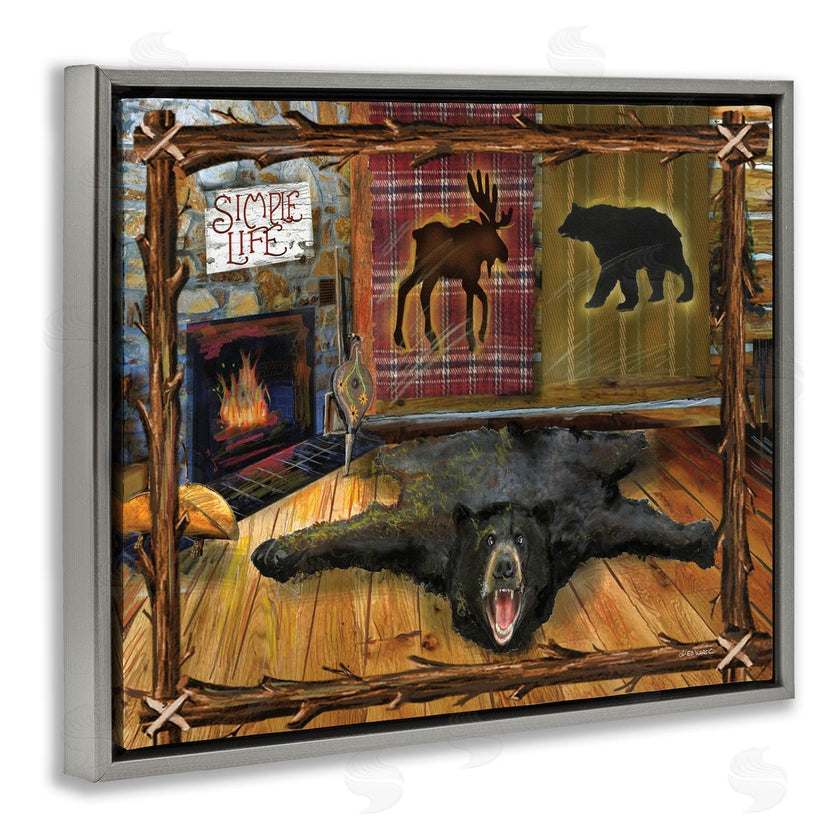 Ed Wargo | Rustic Cabin Interior