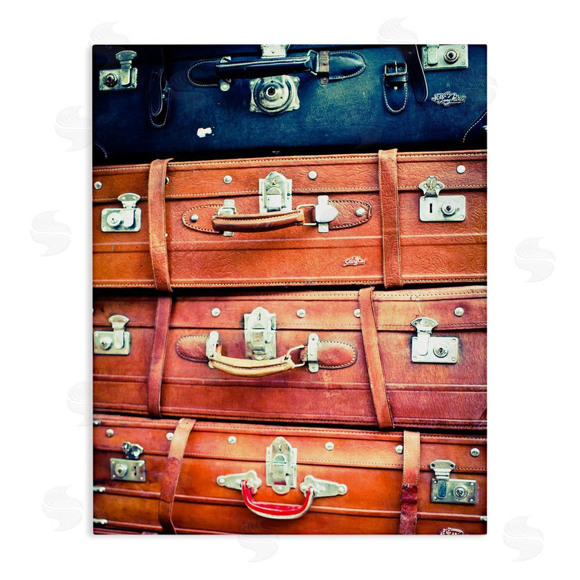 Susan Bryant | Varied Stacked Suitcases