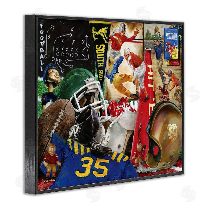 Ed Wargo | Football Sports Collage