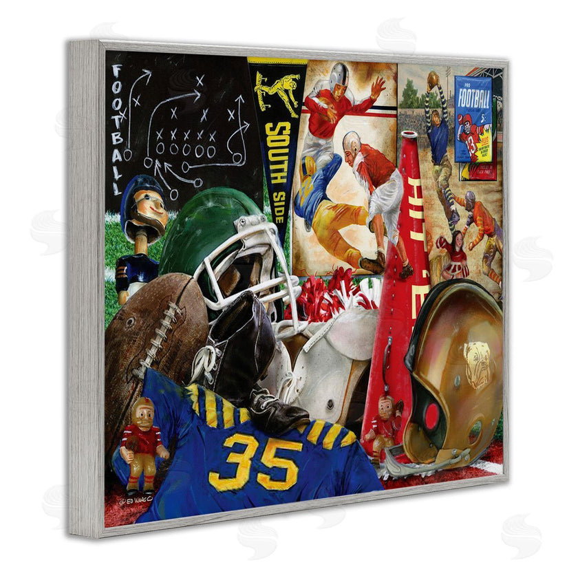 Ed Wargo | Football Sports Collage
