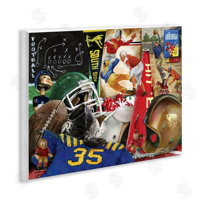 Ed Wargo | Football Sports Collage