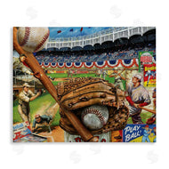 Ed Wargo | Baseball Sports Collage