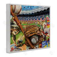 Ed Wargo | Baseball Sports Collage